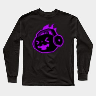 Party Pumpkin - Purple Long Sleeve T-Shirt